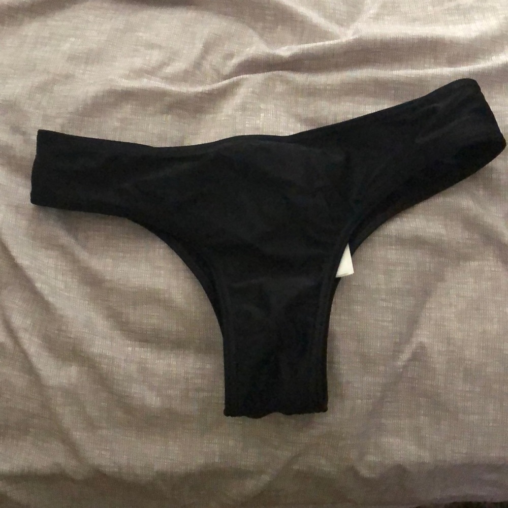 Hollister Cheeky Black bikini bottoms